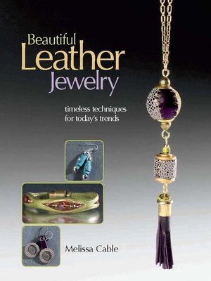 cover image of Beautiful Leather Jewelry